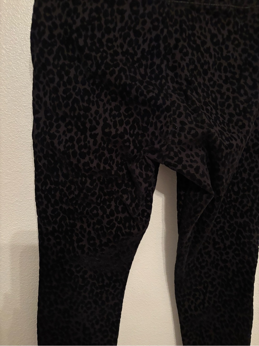 Old Navy Stevie high rise flocked leopard print Leggings M - Picture 8 of 11